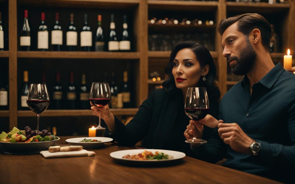 maridaje de vinos en la primera cita